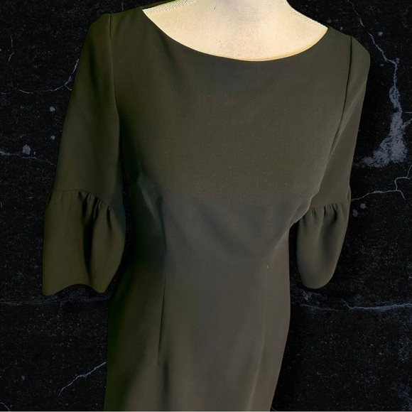 NWT Black Halo ‘Mooreland’ Mini Puff Sleeve Shift Dress in Black Size 0 - Picture 6 of 16